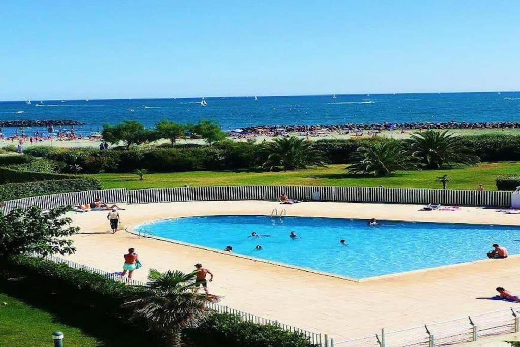 דירות אגדה Les Rivages De Rochelongues, T3, Piscine, Clim, Parking מראה חיצוני תמונה